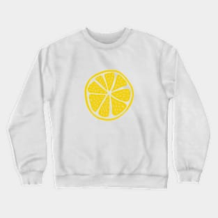 fresh lemon slice Crewneck Sweatshirt